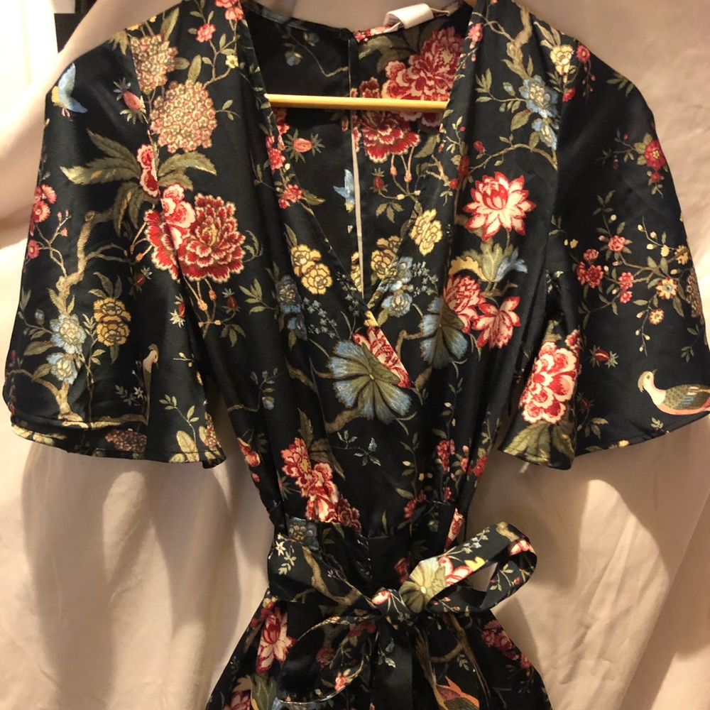 Floral Jumpsuit